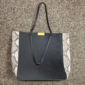 Stella McCartney snake skin tote